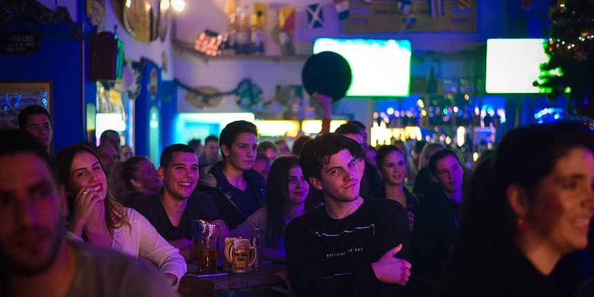 Ivan Šarić u Famous baru