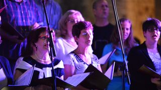 Zbor Petar Zoranić nastupio na Zadar classic open air-u