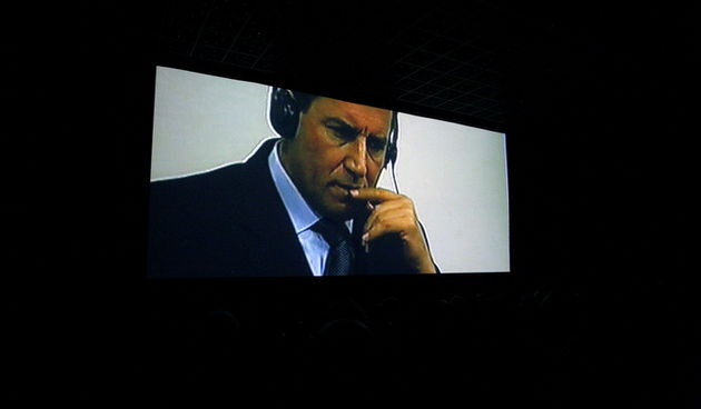 Zadar, 051010.
Premijera dokumentarnog filma Gotovina – Pisma iz Haaga, redatelja Jakova Sedlara u kinu Callegro. 
Foto: Jure Miskovic / CROPIX