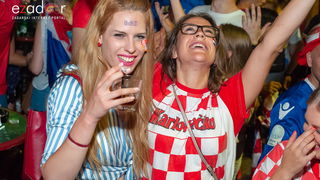 Zadar je gorio: Velika fešta nakon plasmana Vatrenih u finale Svjetskog prvenstva