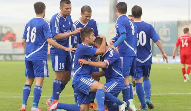 Gradski stadion, Koprivnica – Druga utakmica kvalifikacija za popunu Prve lige u natjecateljskoj godini 2014./2015., NK Slaven Belupo – HNK Cibalia. Photo: Marijan Susenj/PIXSELL