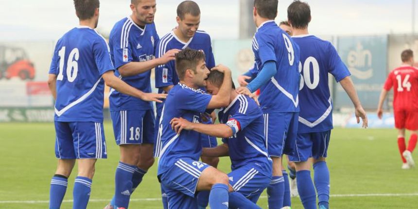 Gradski stadion, Koprivnica – Druga utakmica kvalifikacija za popunu Prve lige u natjecateljskoj godini 2014./2015., NK Slaven Belupo – HNK Cibalia. Photo: Marijan Susenj/PIXSELL Gradski stadion, Koprivnica – Druga utakmica kvalifikacija za popunu Prve lige u natjecateljskoj godini 2014./2015., NK Slaven Belupo – HNK Cibalia. Photo: Marijan Susenj/PIXSELL