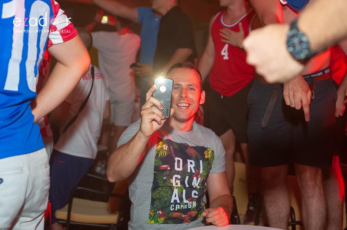 Zadar je gorio: Velika fešta nakon plasmana Vatrenih u finale Svjetskog prvenstva