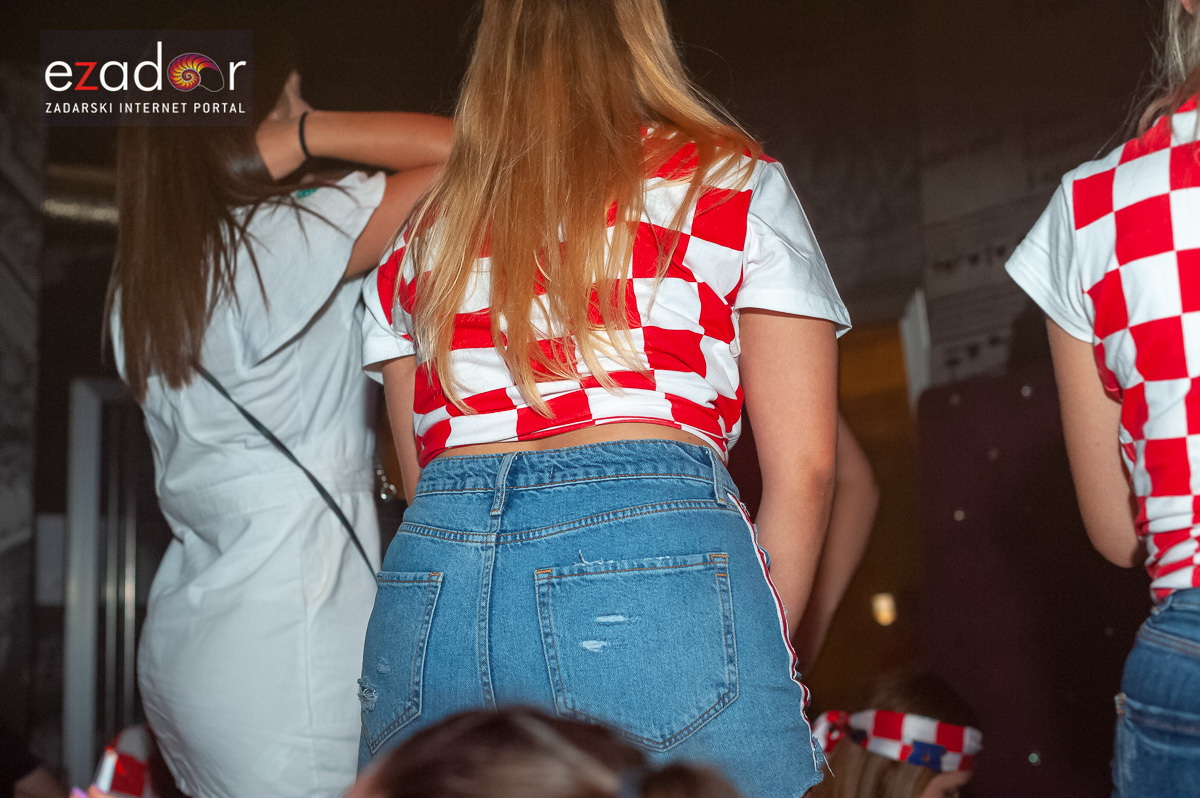 Zadar je gorio: Velika fešta nakon plasmana Vatrenih u finale Svjetskog prvenstva