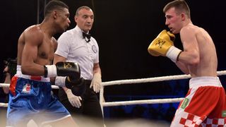 Svjetska boksacka liga, grupa B C1, kategorija 56 kg, Filip Poturovic (Croatian Knights) – Samuel Kistohurry (France Fighting Roosters).