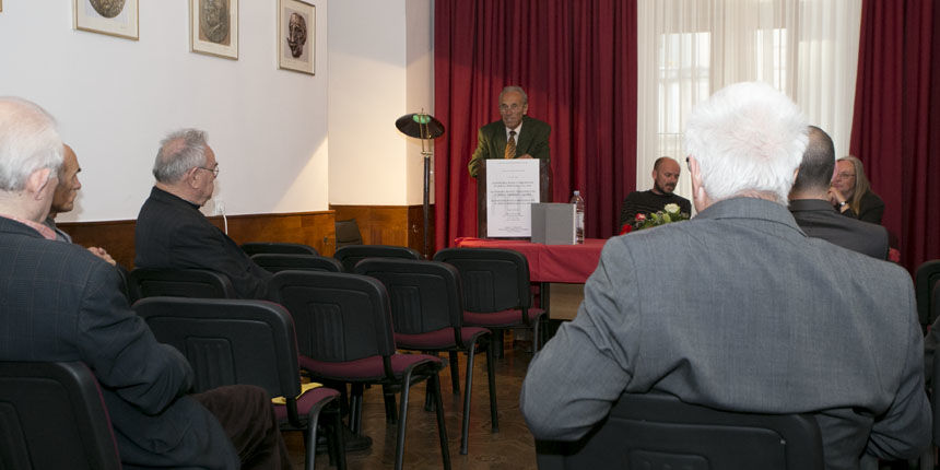 Matica Hrvatska: Predstavljanje Glagoljskih matičnih knjiga Bibinja, foto: Leo Banic