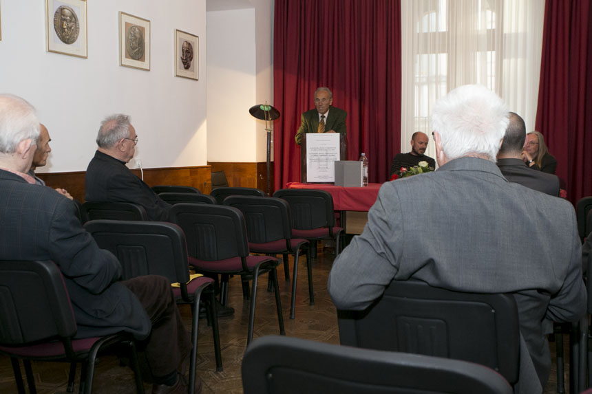 Matica Hrvatska: Predstavljanje Glagoljskih matičnih knjiga Bibinja, foto: Leo Banic