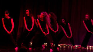 Plesna čestitka Zadarskog plesnog ansambla, Foto: Leo Banić Plesna čestitka Zadarskog plesnog ansambla, Foto: Leo Banić