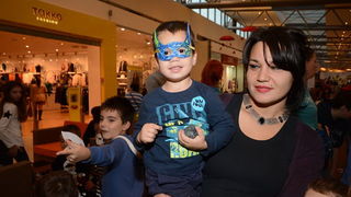 Superheroji u trgovinskom centru Supernova 25. listopada 2014. Foto: Iva Perinčić Superheroji u trgovinskom centru Supernova 25. listopada 2014. Foto: Iva Perinčić