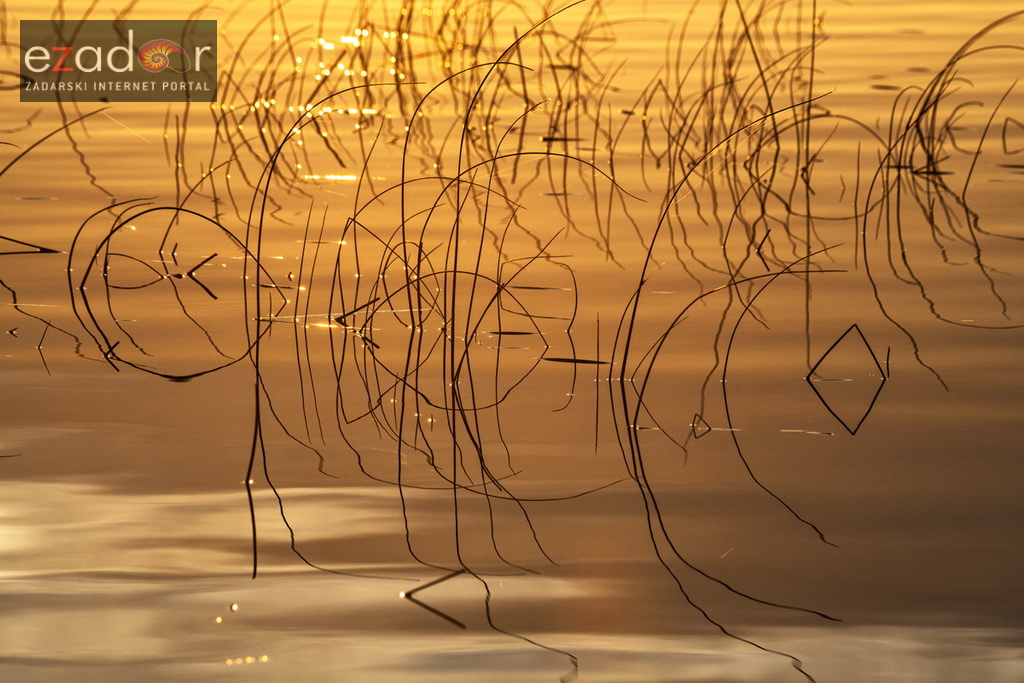 Zlatna nedjeljna zora na Vranskom jezeru