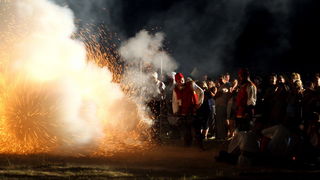 Zadar, Vrana, 170812.
Povijesno turisticki spektakl koji organizira TZ Pakostane i udruga Vitezovi vranski danas se nastavlja rekonstrukcijom bitke za Vranu, na autenticnoj lokaciji u Hanu Jusuf – pase Maskovica. U sklopu Dana vitezova vranskih podignuti Zadar, Vrana, 170812.
Povijesno turisticki spektakl koji organizira TZ Pakostane i udruga Vitezovi vranski danas se nastavlja rekonstrukcijom bitke za Vranu, na autenticnoj lokaciji u Hanu Jusuf – pase Maskovica. U sklopu Dana vitezova vranskih podignuti
