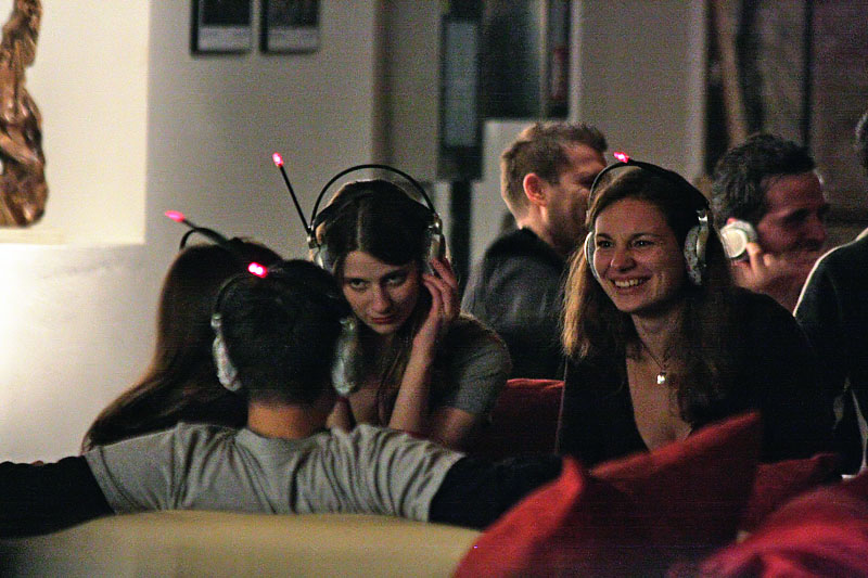 Silent party u Arsenalu (foto: Marin Gospić)