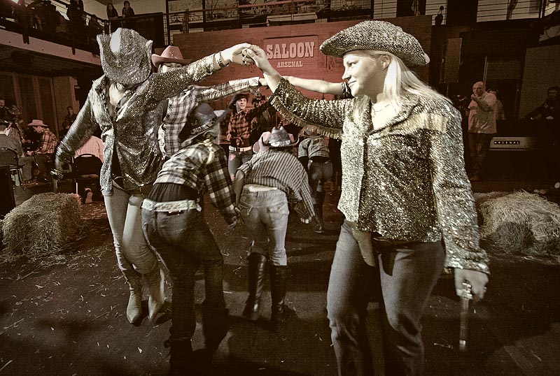 Country – western show u Arsenalu (foto: Marin Gospić)