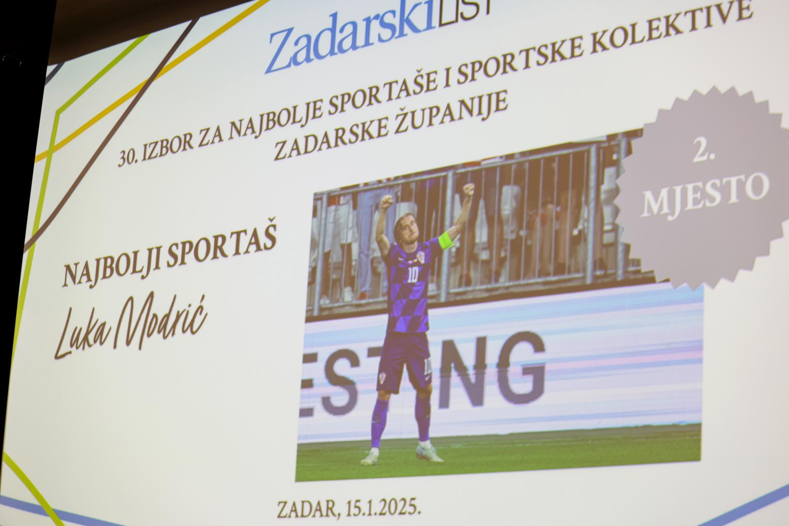 dodjela nagrada za najbolje sportaše i sportske kolektive Zadarske županije dodjela nagrada za najbolje sportaše i sportske kolektive Zadarske županije