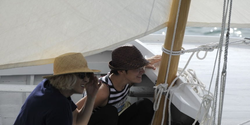 Otok Murter ,300912.
najveca regata tradicionalnih gajeta,leuta i kaica na latinsko idro odrzana je danas u Murteru , startalo je oko 100 brodova
Foto: Niksa Stipanicev / CROPIX