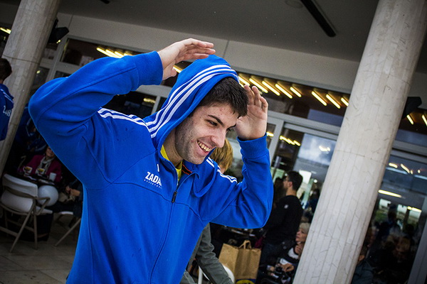 Druženje s košarkašima Zadra u Caffe baru Forum, Foto: Mia Čop Druženje s košarkašima Zadra u Caffe baru Forum, Foto: Mia Čop