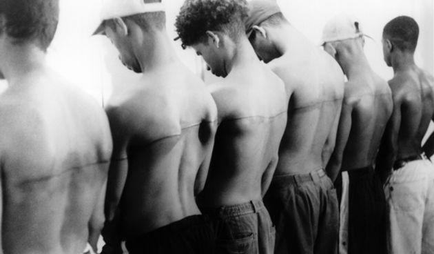 Santiago Sierra – fotografija beskućnika (Foto: gasworks.org.uk)