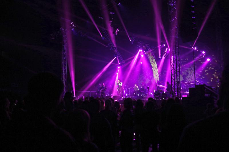 Massimo Savic u SC visnjik odrzao je koncert pred mnogobrojnim Zadranima. Photo: Filip Brala/PIXSELL