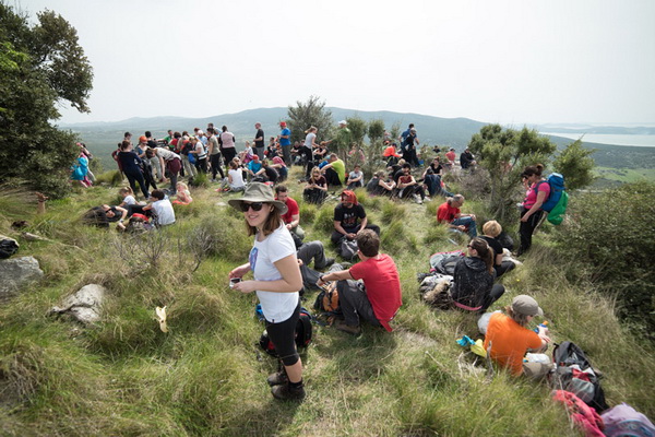 Drugi Planinarski pohod “Hajdemo do Vrane” 2. travnja 2016. Foto: Vinko Pešić