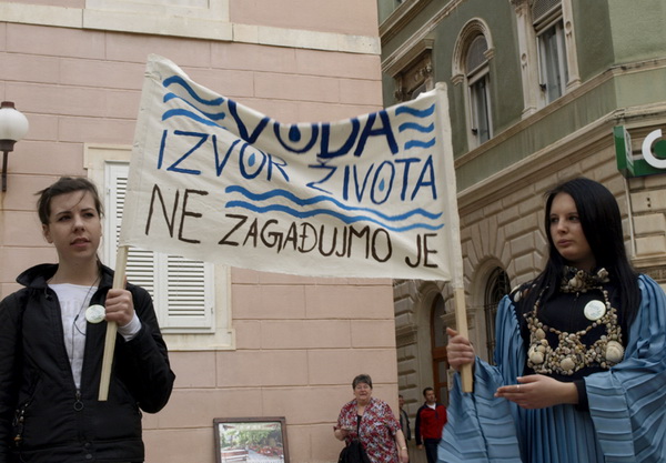 Eko dani 2009: Eko grafiti i Zagrlimo poluotok (Foto: Sasa Cuka)