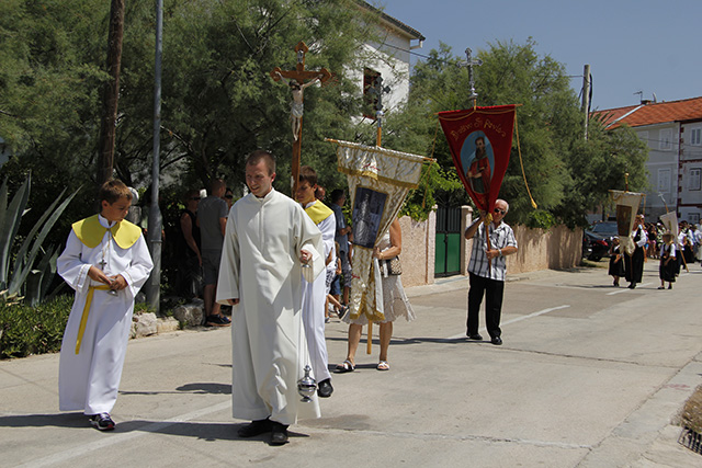 Kukljica: Blagdan Gospe od Sniga 5. kolovoza 2012, Foto: Bernard Kotlar Kukljica: Blagdan Gospe od Sniga 5. kolovoza 2012, Foto: Bernard Kotlar