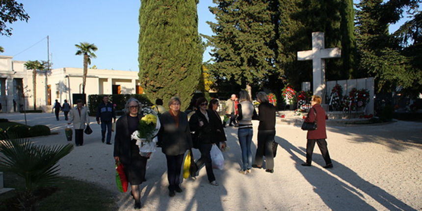 Gradsko groblje u Zadru u susret blagdanu Svih svetih