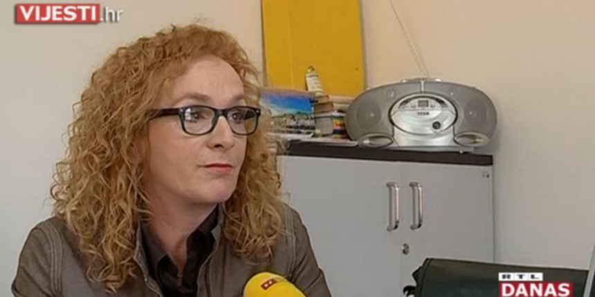 Novinarka Slobodne Dalmacije Marina Jurković. Screenshot Novinarka Slobodne Dalmacije Marina Jurković. Screenshot