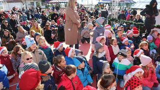 Djed Mraz stigao na Vir! Djed Mraz stigao na Vir!