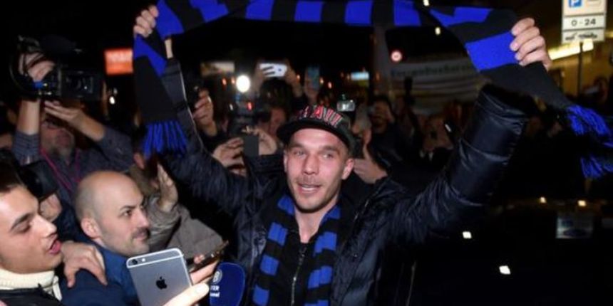 Lukas Podolski, foto: F.C. Internazionale @Inter Lukas Podolski, foto: F.C. Internazionale @Inter