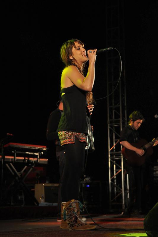 Pula: ZAZ pred prepunom Arenom održala koncert, Photo: Duško Marušić/PIXSELL