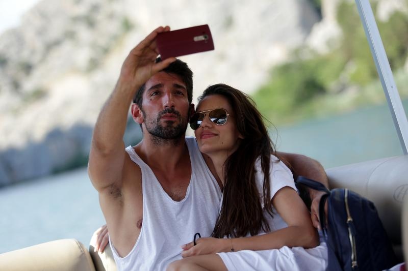 NP Krka: Poznati uživali na izletu u Nacionalnom parku Krka, Photo: Borna Filic/PIXSELL