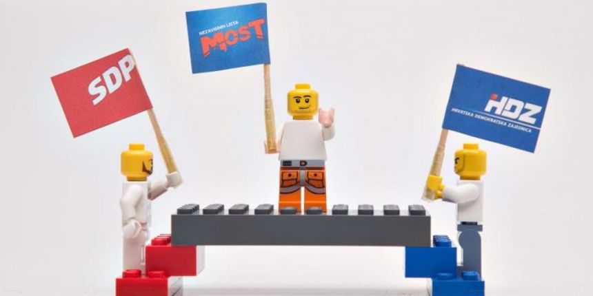 09.11.2015., Zagreb – Ilustracija na temu moguce koalicije izmedju SDP-a, HDZ-a i MOST-a. Photo: Davor Puklavec/PIXSELL