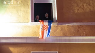 Veličanstven doček četvorice zadarskih Vatrenih Veličanstven doček četvorice zadarskih Vatrenih