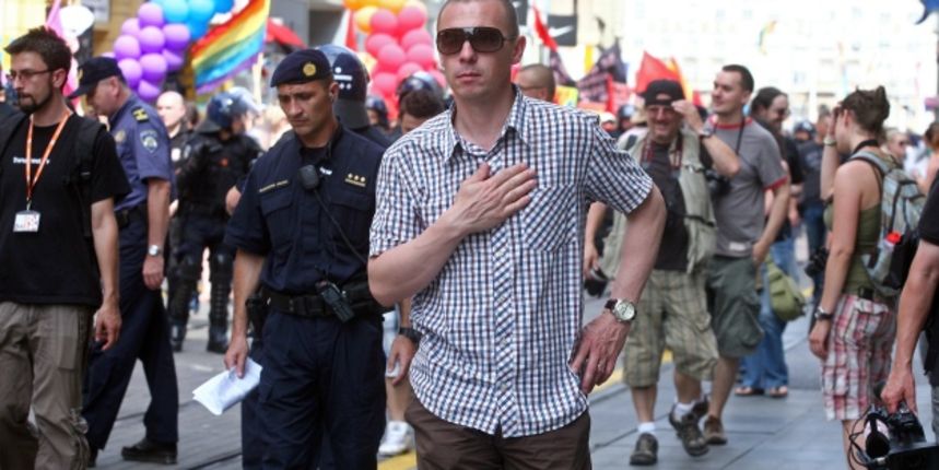 Krunoslav Borovec-Zagreb Pride ( foto Cropix) Krunoslav Borovec-Zagreb Pride ( foto Cropix)