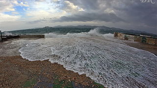 Jugo u Zadru 29. ozujka 2009. (Foto: Boris Kacan)