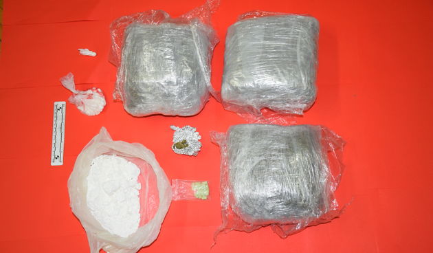 Kokain, marihuana, ecstasy, droga