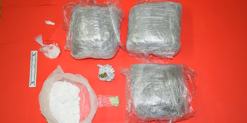 Kokain, marihuana, ecstasy, droga