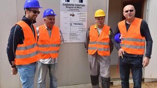 Biograd na Moru: Postavljen kamen temeljac za zabavni park Mirnovec. Foto: Dino Stanin/PIXSELL Biograd na Moru: Postavljen kamen temeljac za zabavni park Mirnovec. Foto: Dino Stanin/PIXSELL