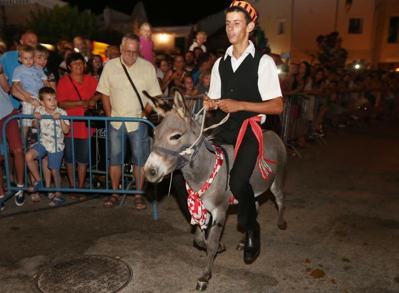 U Tribunju su održane 49. po redu magareće trke na kojima je sudjelovalo 12 jahača, a pobjedu je odnio Roko Popov na magarcu Renault 4. Photo: Duško Jaramaz/PIXSELL U Tribunju su održane 49. po redu magareće trke na kojima je sudjelovalo 12 jahača, a pobjedu je odnio Roko Popov na magarcu Renault 4. Photo: Duško Jaramaz/PIXSELL