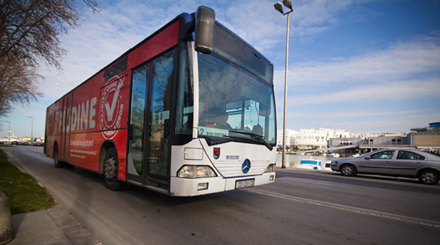 Đir po gradu, 18. siječnja 2012. Autobus (foto:Saša Čuka)
