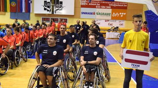 Hrvatska košarkaška reprezentacija u kolicima nastupila na EP divizije B u Sarajevu Hrvatska košarkaška reprezentacija u kolicima nastupila na EP divizije B u Sarajevu