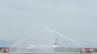 U zračnu luku Zadar svečano sletio prvi zrakoplov Lufthanse iz Frankfurta