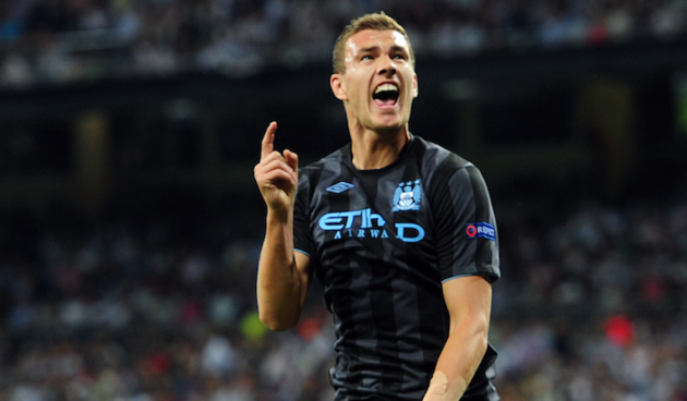 Edin Džeko, foto: mcfc.co.uk