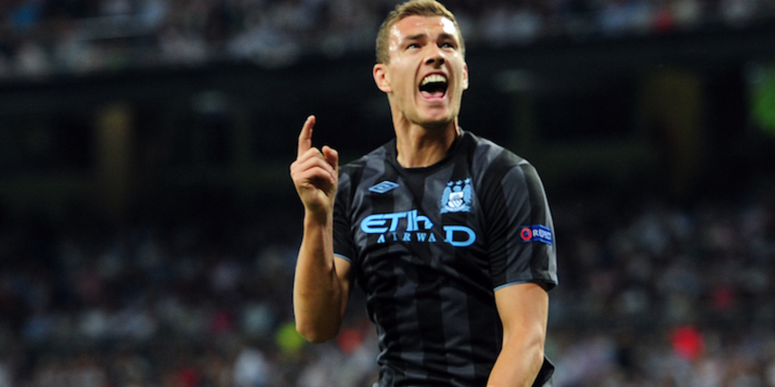 Edin Džeko, foto: mcfc.co.uk Edin Džeko, foto: mcfc.co.uk