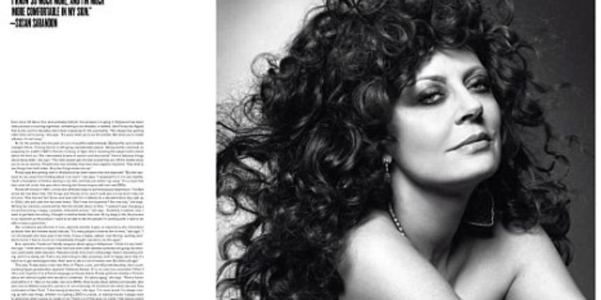 Susan Sarandon ( foto V Magazine) Susan Sarandon ( foto V Magazine)