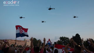 Veličanstven doček četvorice zadarskih Vatrenih