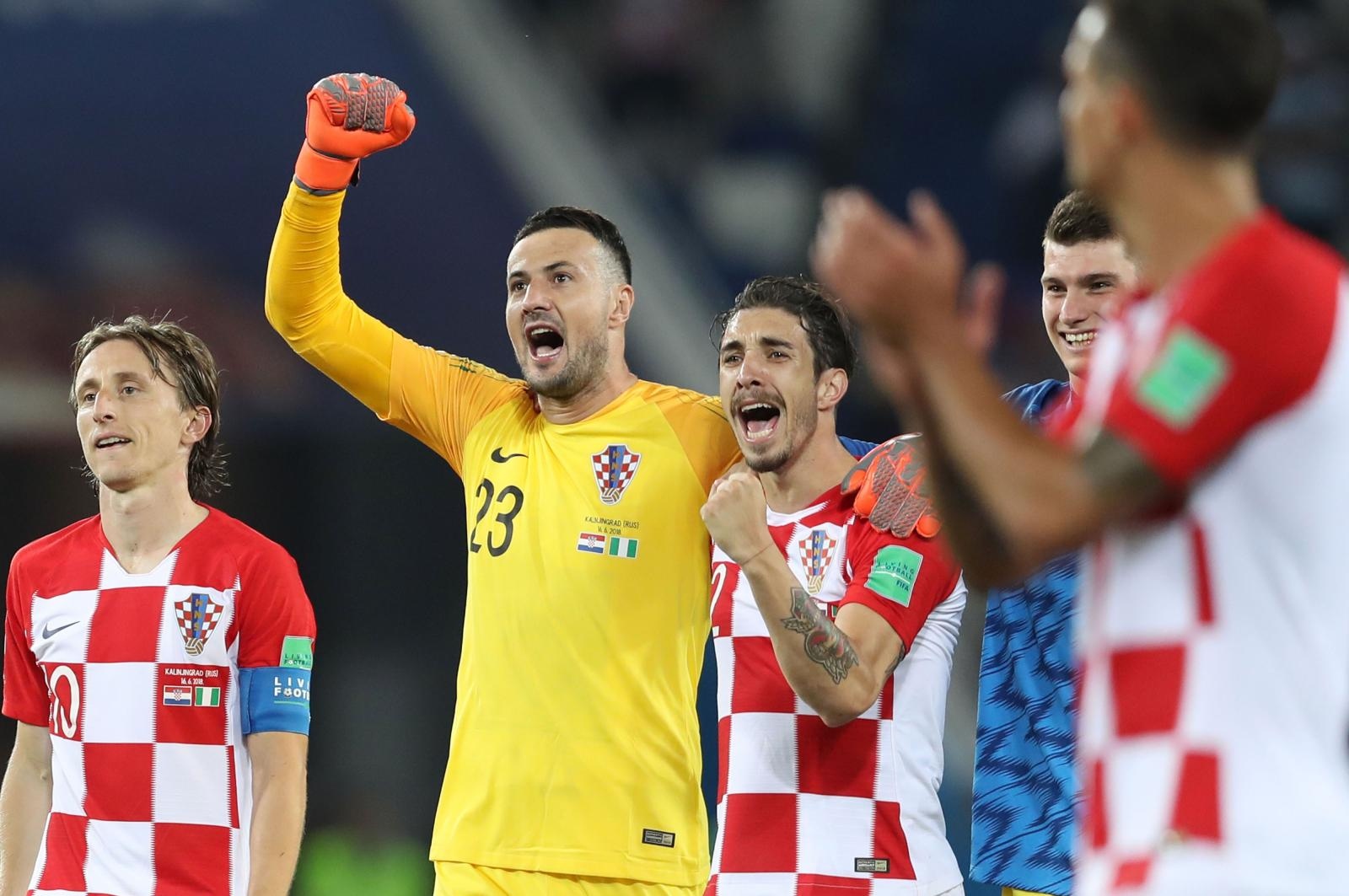 SP 2018: Slavlje hrvatskih reprezentativaca nakon pobjede nad Nigerijom SP 2018: Slavlje hrvatskih reprezentativaca nakon pobjede nad Nigerijom