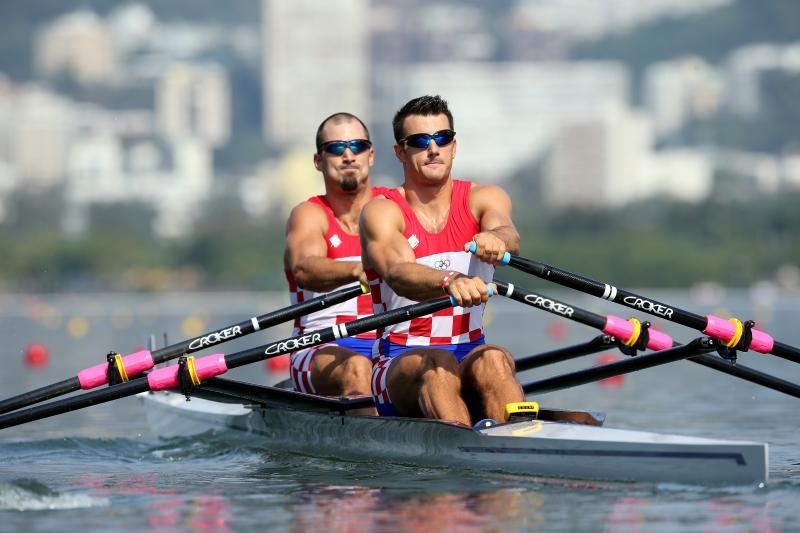 Olimpijske igre Rio 2016. Veslanje, polufinale dvojac na pariće, Valent i Martin Sinković. Photo: Igor Kralj/PIXSELL
