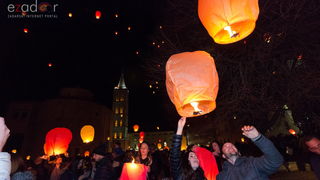 Humanitarni svjetlosni spektakl “Zaželi ljubav” na zadarskom Forumu, 18. veljače 2017. Humanitarni svjetlosni spektakl “Zaželi ljubav” na zadarskom Forumu, 18. veljače 2017.