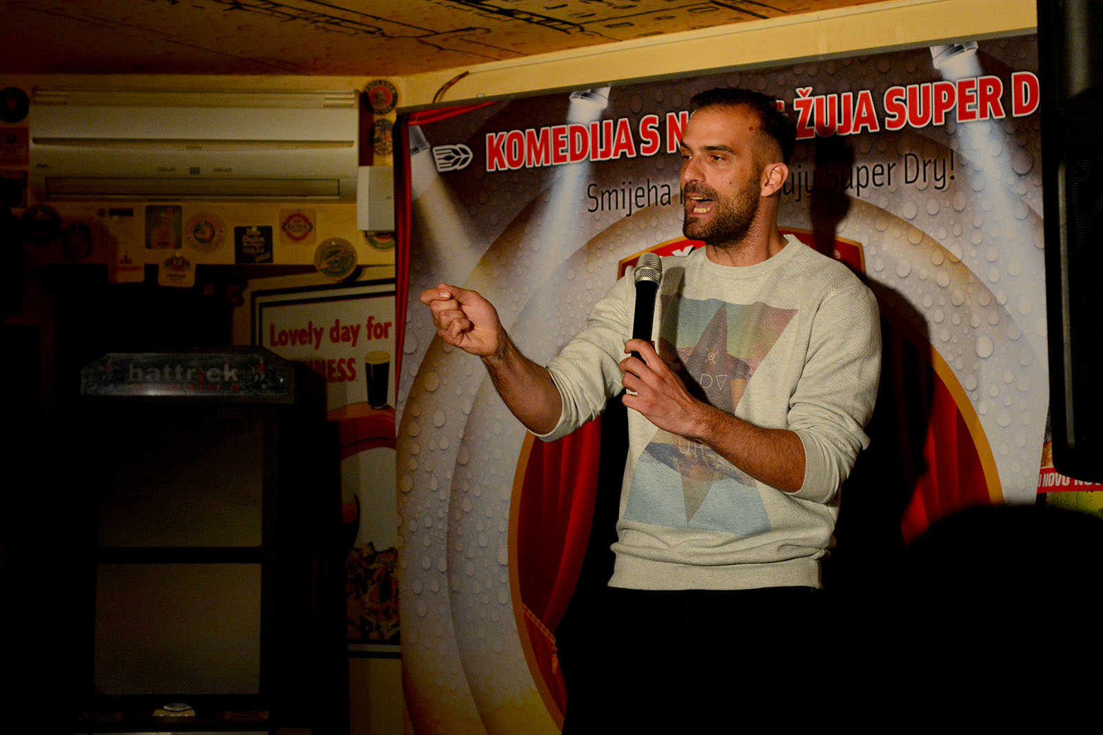 Ivan Šarić @ Old times pub, foto: Iva Perincic Ivan Šarić @ Old times pub, foto: Iva Perincic